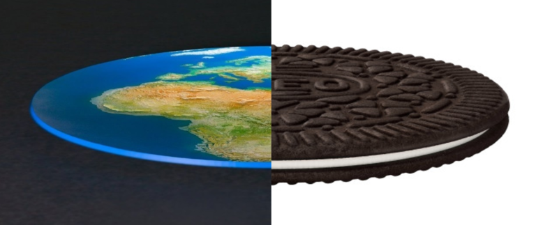 Geen platte aarde, wel iets anders in de doofpot